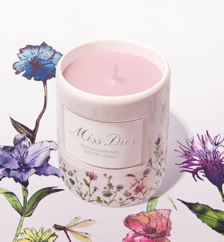 miss dior candle set|Miss Dior scented candle.